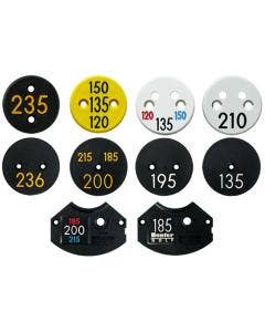 Sprinkler Cap Yardage Markers