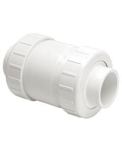 True Union Spring Check Valves, Clear